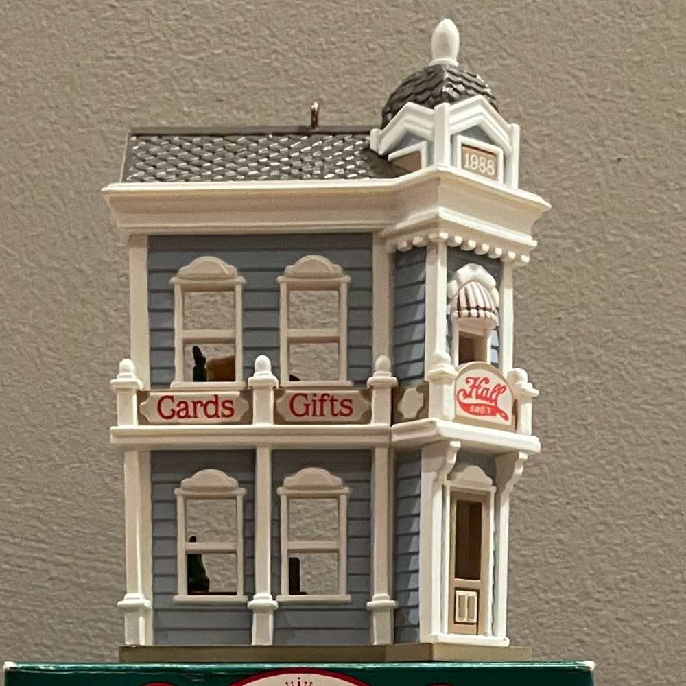 Hall Bro’s Card Shop - Hallmarked Keepsake collectors edition ornament.